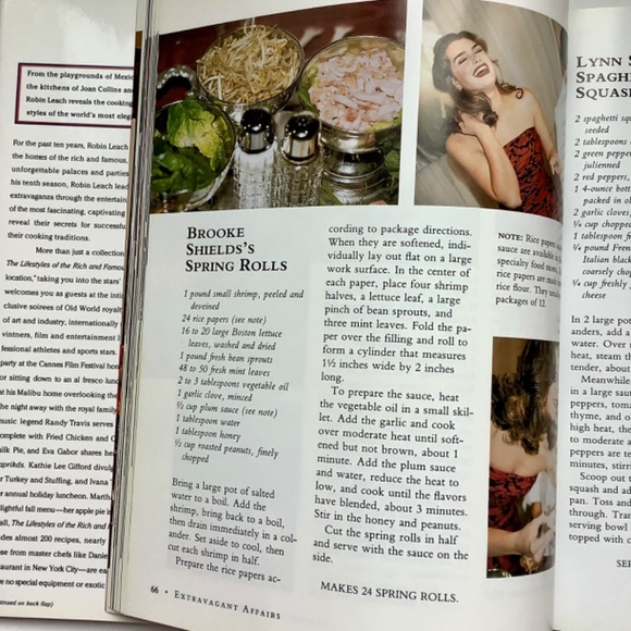 The Lifestyles of The Rich and Famous Cookbook by Robin Leach - Picture 6 of 11